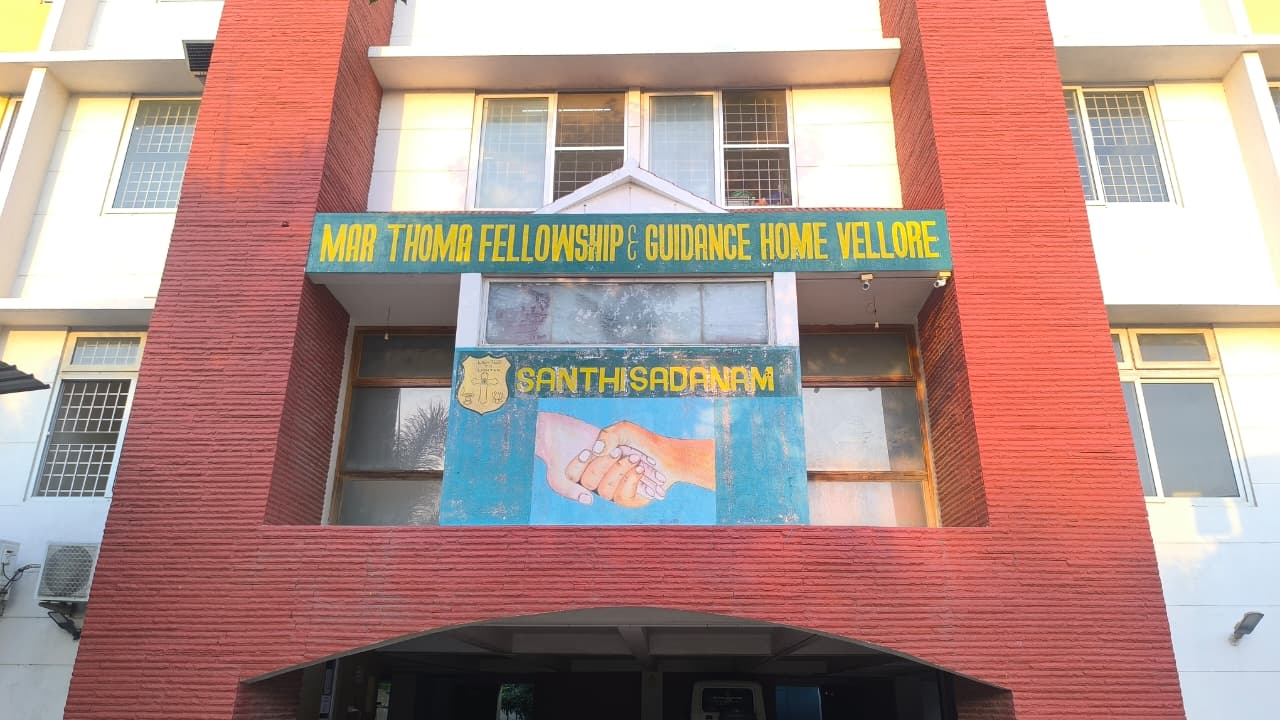 Phase II — Santhi Sadanam entrance signage